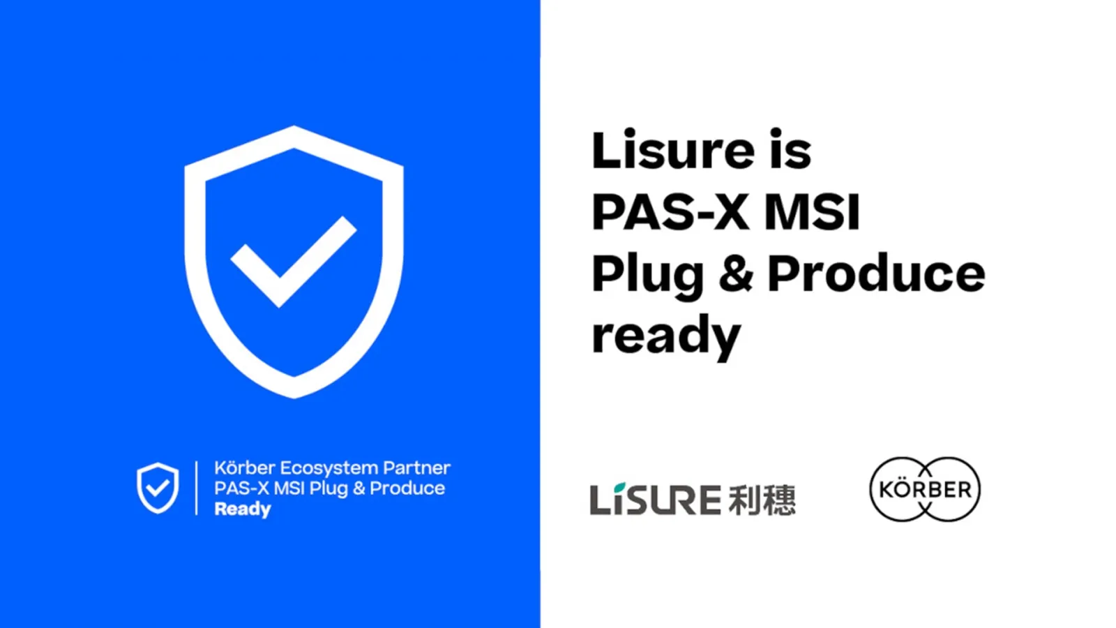 利穗​被​认证​为​PA​S-X MSI即插​即用​就​绪​级​别，​并​被​认证​为​柯尔柏生态​系统​合作​伙伴。