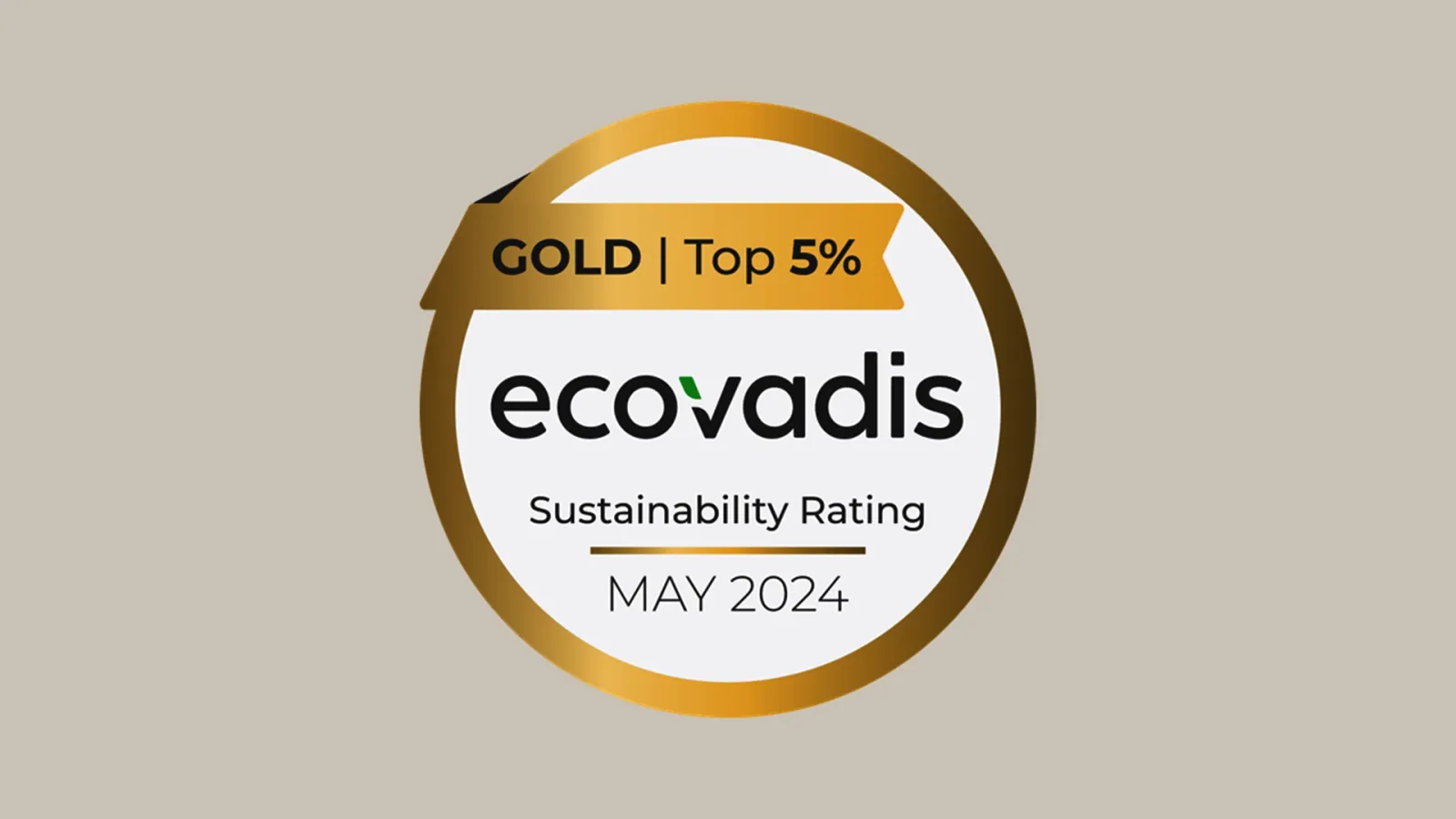 Ecovadis​金牌​认证