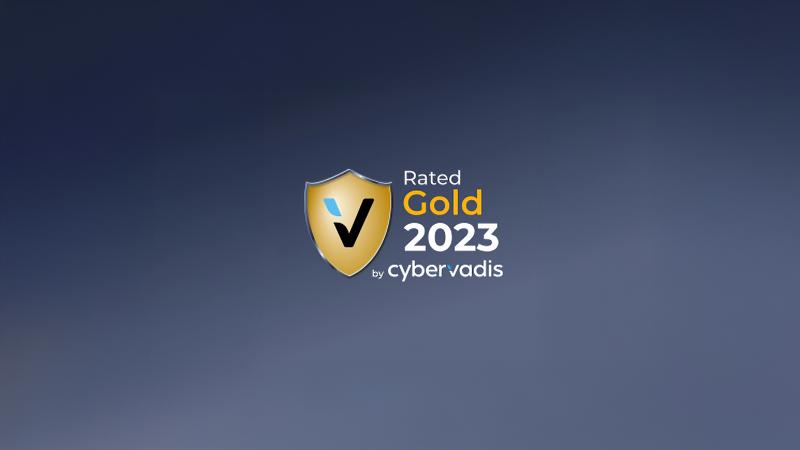 CyberVadis2023​黄金评级