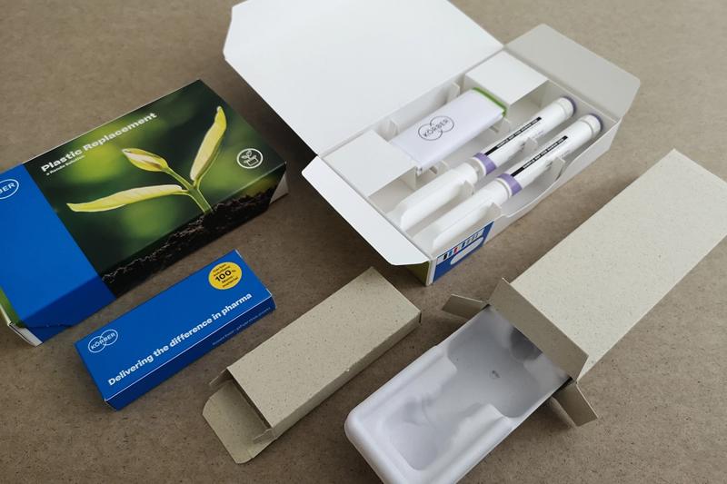 药品​安全​地​放置​在​柯尔柏​生产​的​纸盒内。