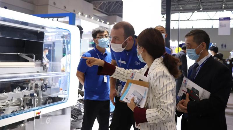 柯尔柏C​I​PM​重庆​药​机展​的​展会​现场​

​









