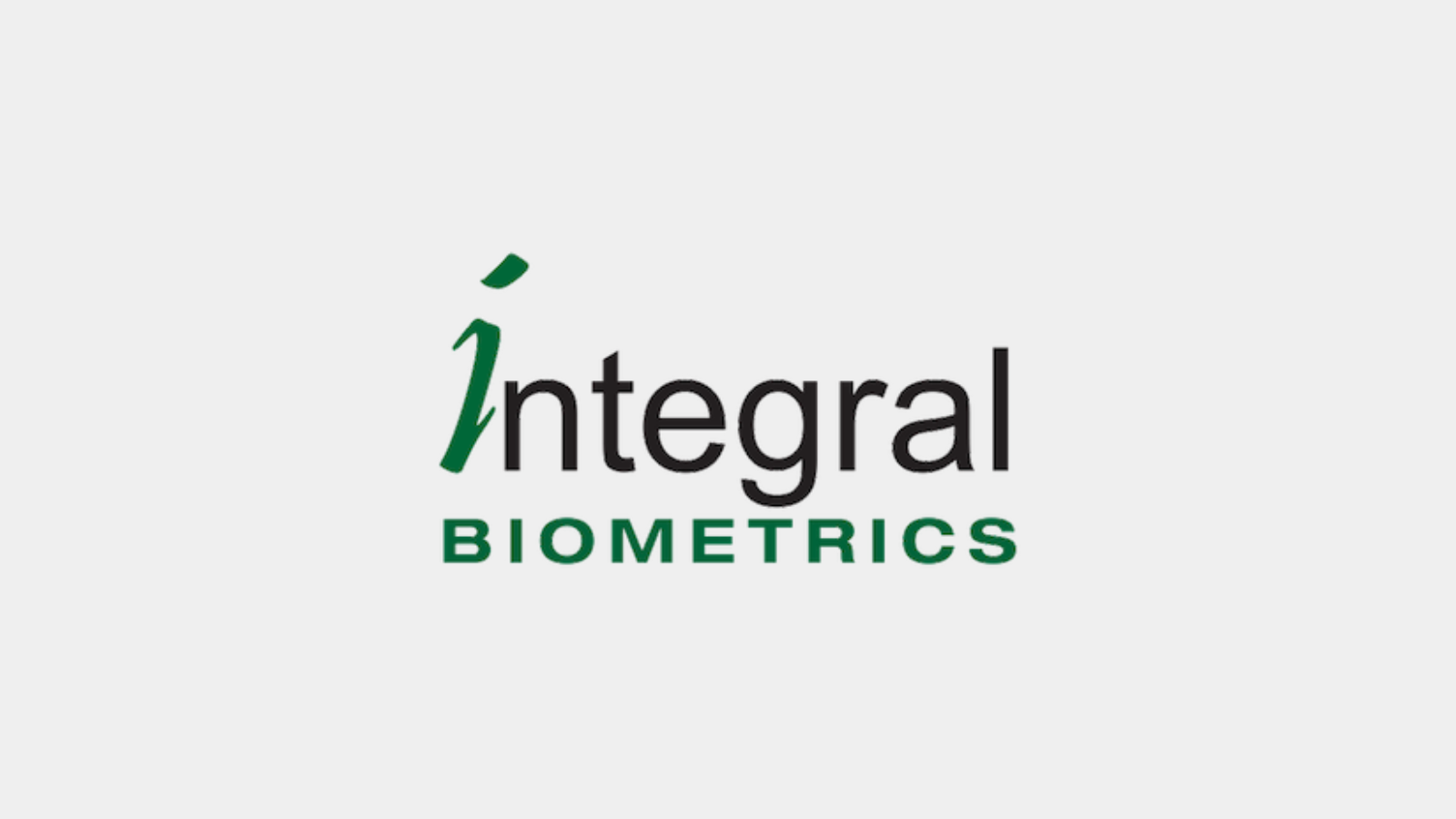 Inte​gral Biometrics​标志